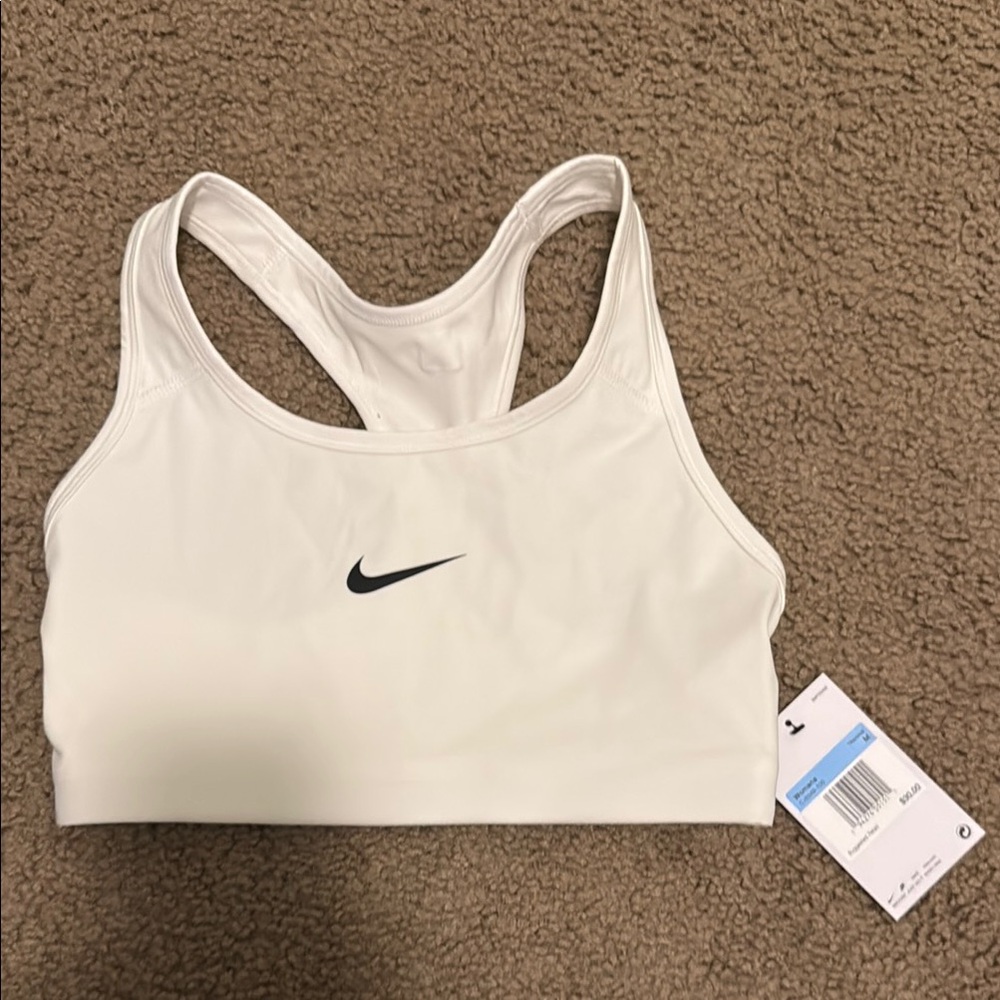 Nike Women's White Sports Bra